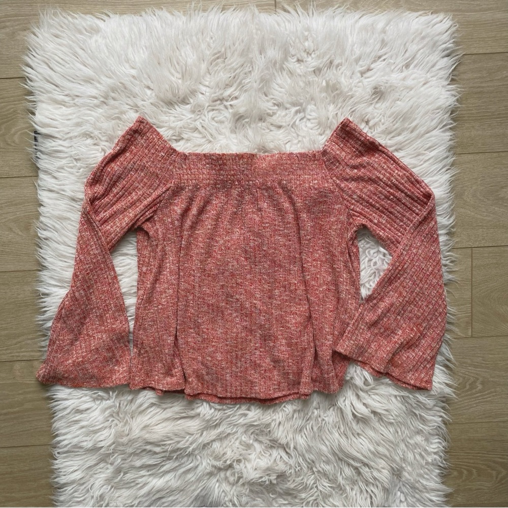 ❌ SOLD! Altar’d State Off Shoulder Bell Sleeve Top